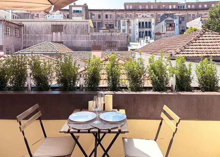 Apartman Sunny Terrace Facing Clerigos Tower Porto